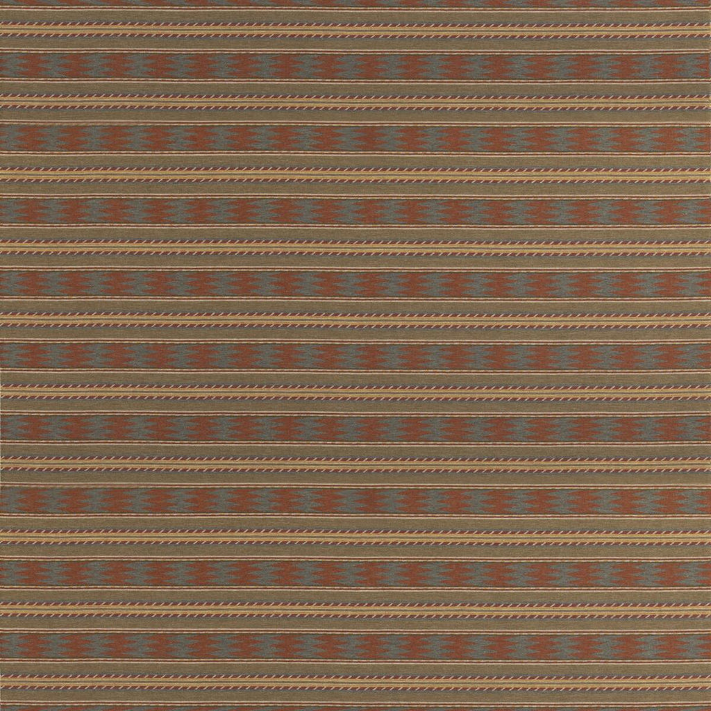 Mulberry INVERARAY RUSSET/TEAL Fabric