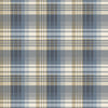 Mulberry Mulberry Ancient Tartan Indigo Wallpaper