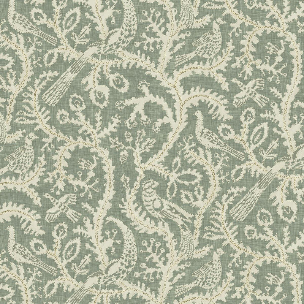 Kravet STITCHED BIRDS 01 Wallpaper