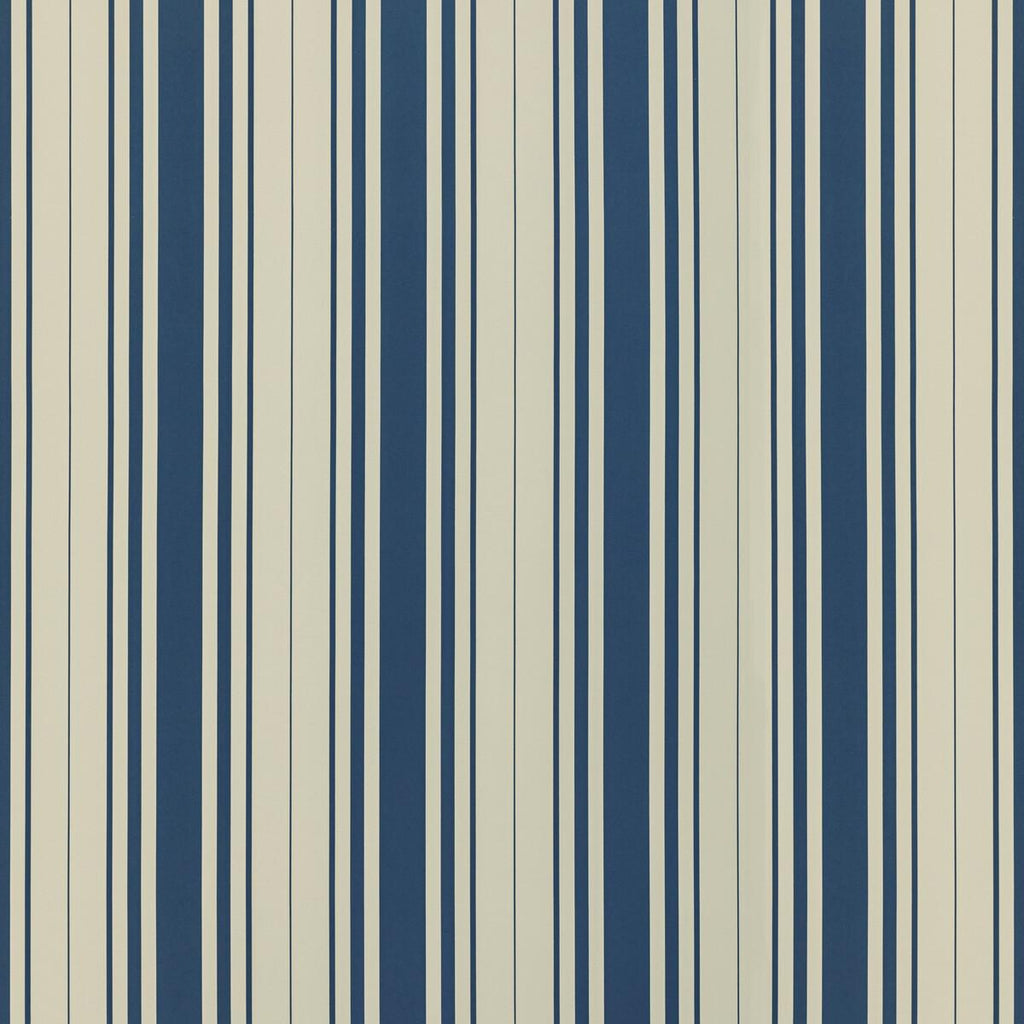 Lee Jofa BALDWIN STRIPE WP NAVY Wallpaper