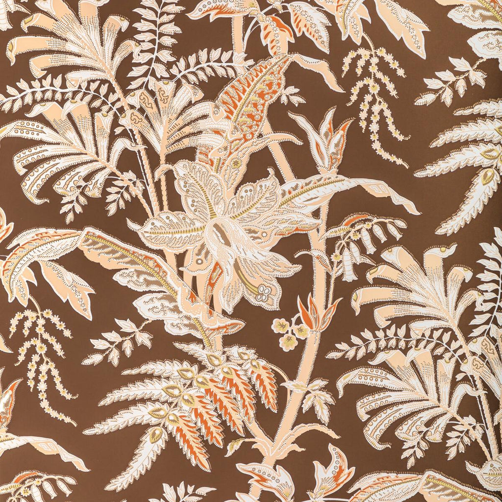 Brunschwig & Fils SEYCHELLES MOCHA Wallpaper