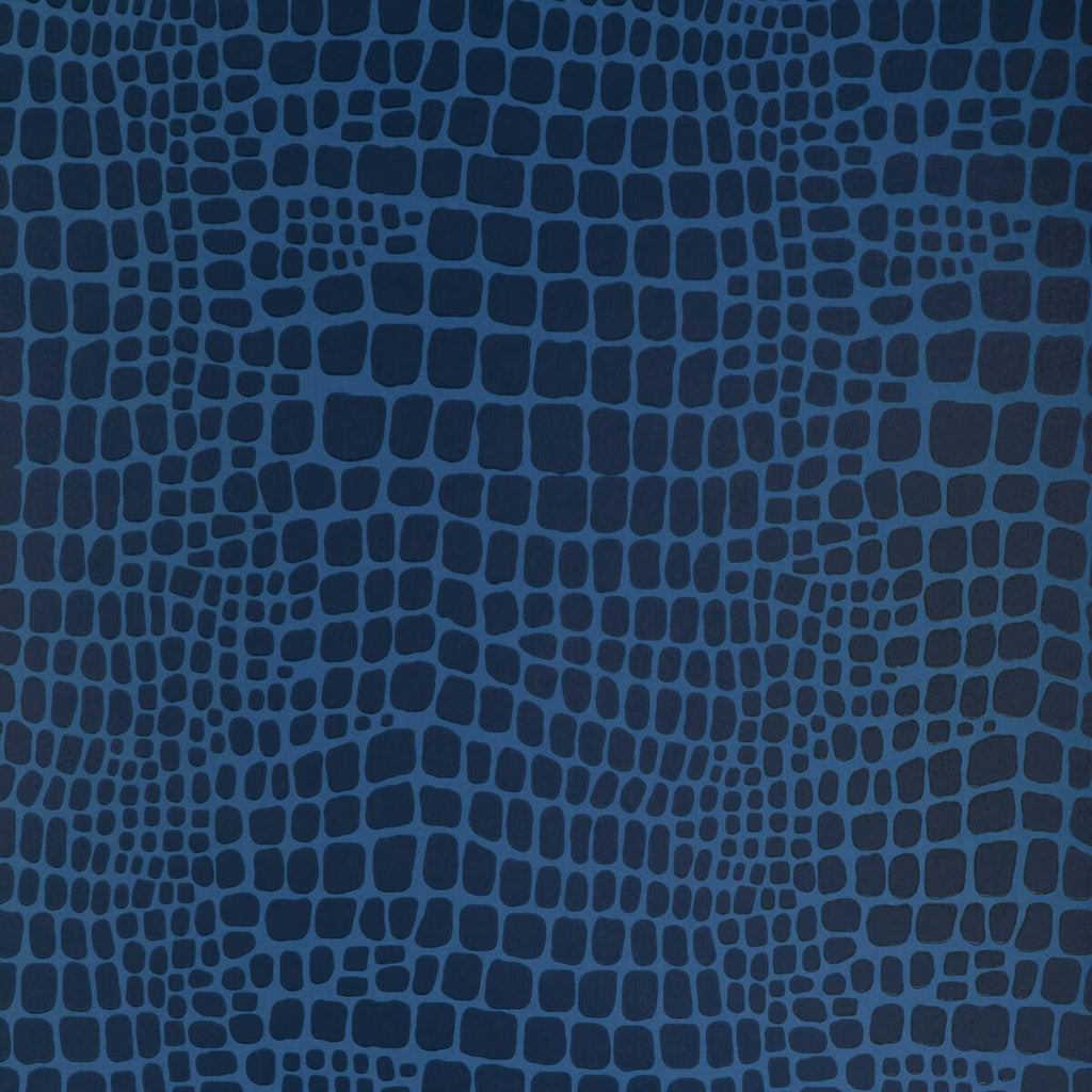 Brunschwig & Fils CROC SAPPHIRE Wallpaper