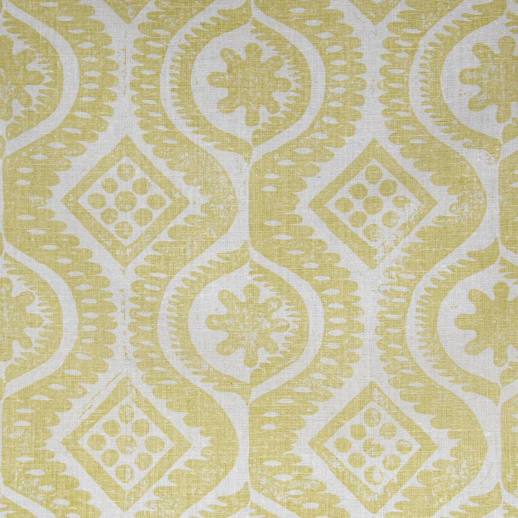 Lee Jofa DAMASK YELLOW Wallpaper