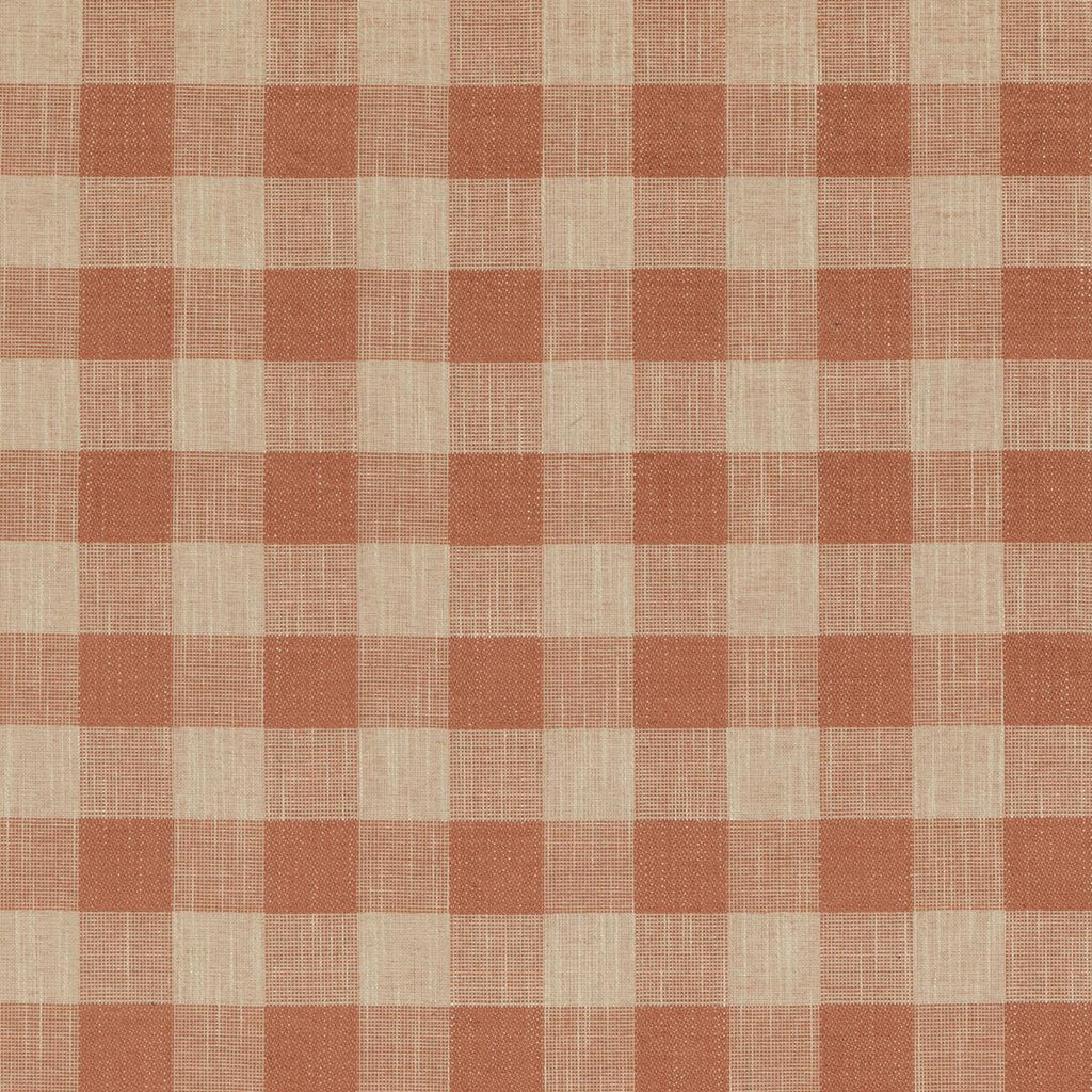 Baker Lifestyle BLOCK CHECK SPICE Upholstery Fabric