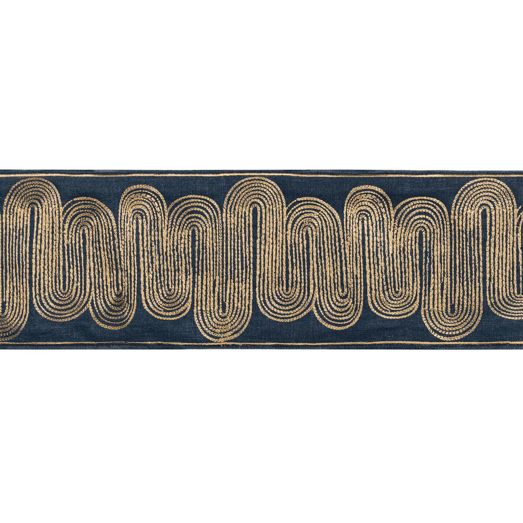 Kravet ISCHIA TAPE GOLD/NAVY Trim