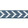 Kravet Chevron Velvet Tape Ink Trim