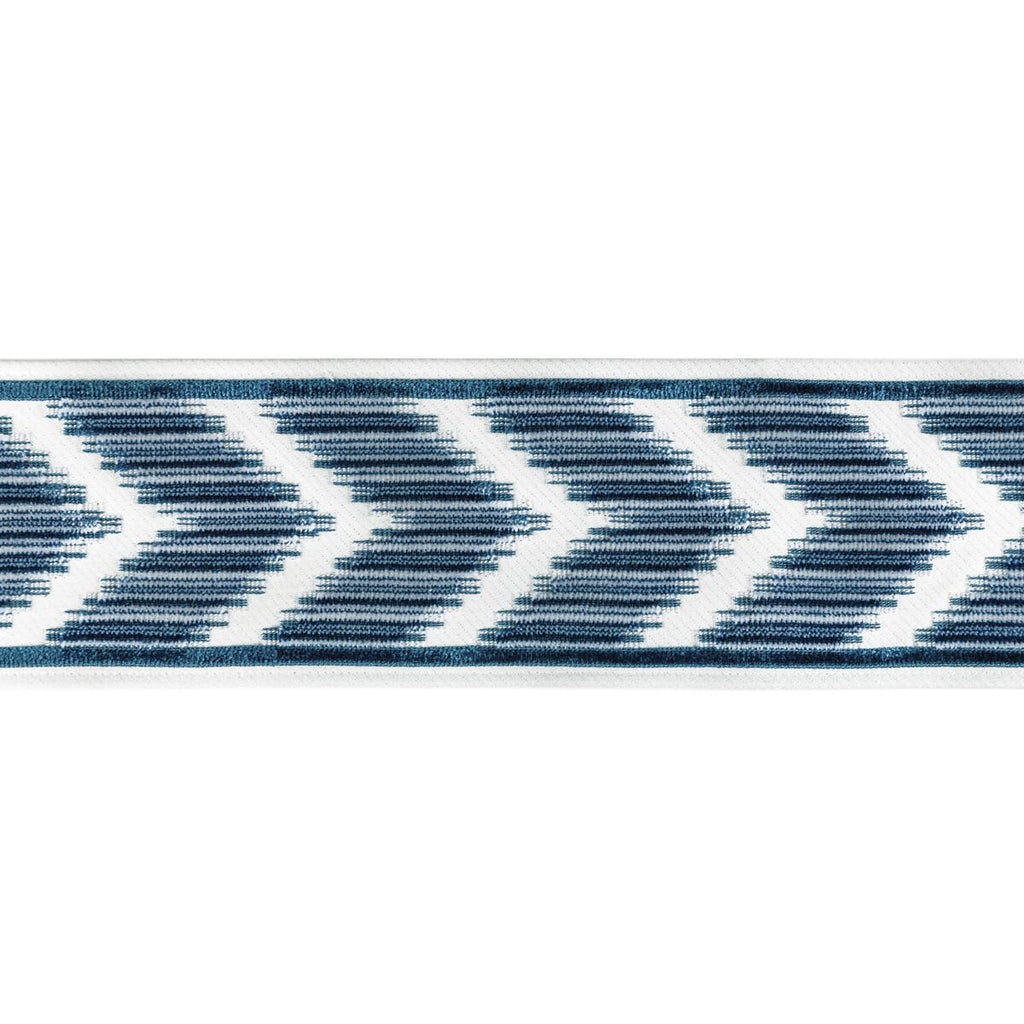 Kravet CHEVRON VELVET TAPE INK Trim