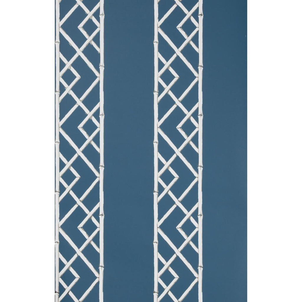 Kravet LATTICEWORK INDIGO Wallpaper