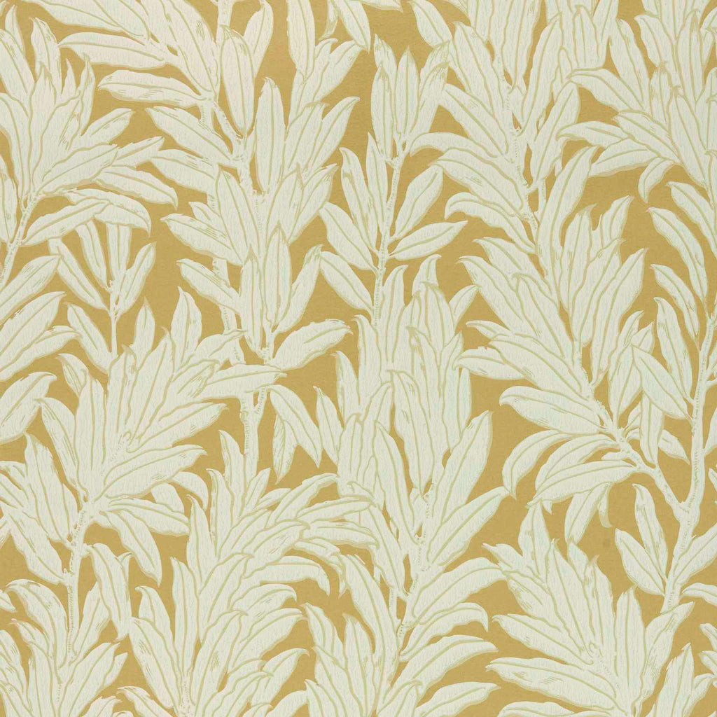 Maxwell LAUREL LEAF (WP) #04 OCHRE Wallpaper