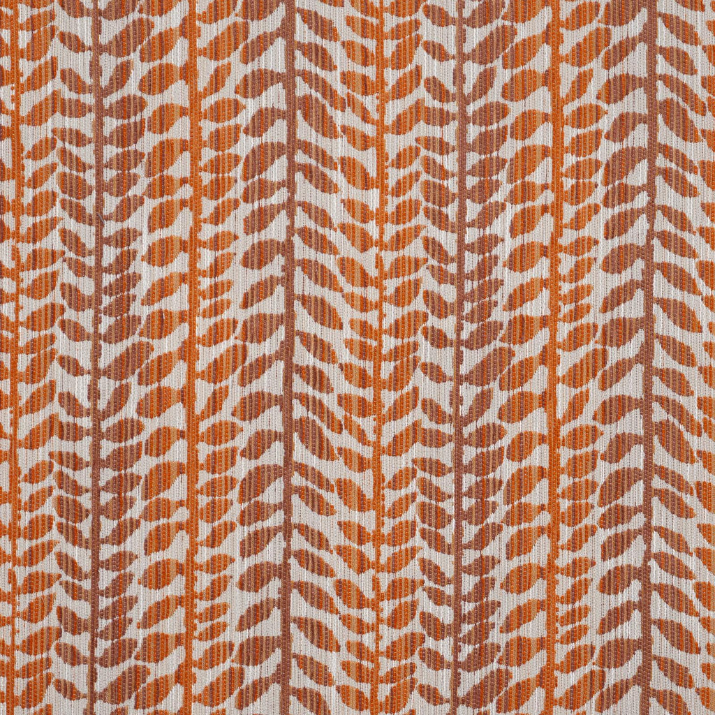 Maxwell FERNWOOD #833 BLOOD ORANGE Upholstery Fabric