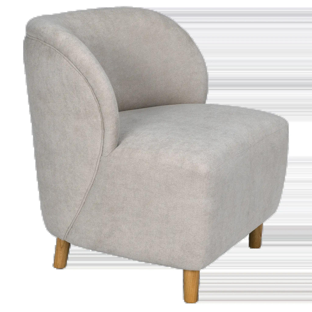 NOIR Laffont Chair with Wheat Fabric