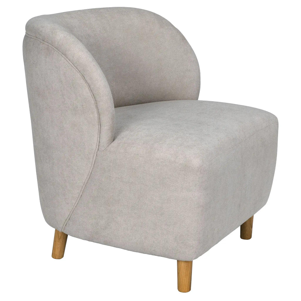 NOIR Laffont Chair with Wheat Fabric