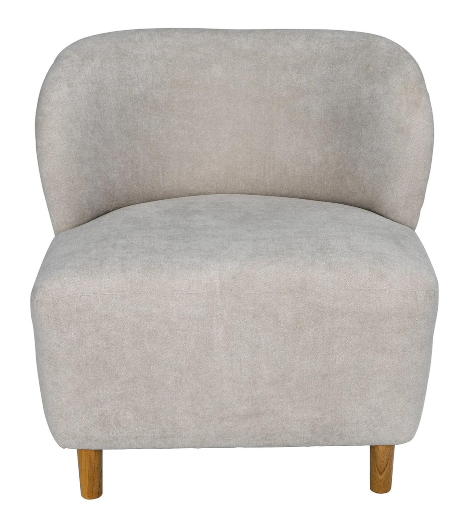 NOIR Laffont Chair with Wheat Fabric