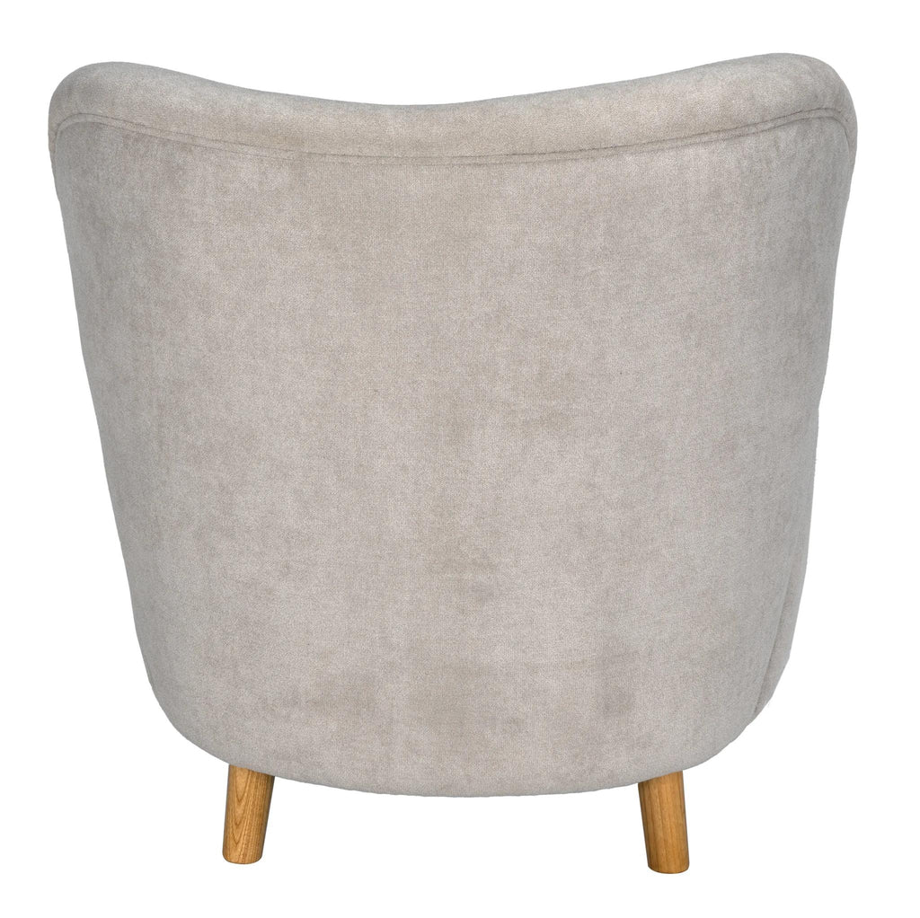 NOIR Laffont Chair with Wheat Fabric