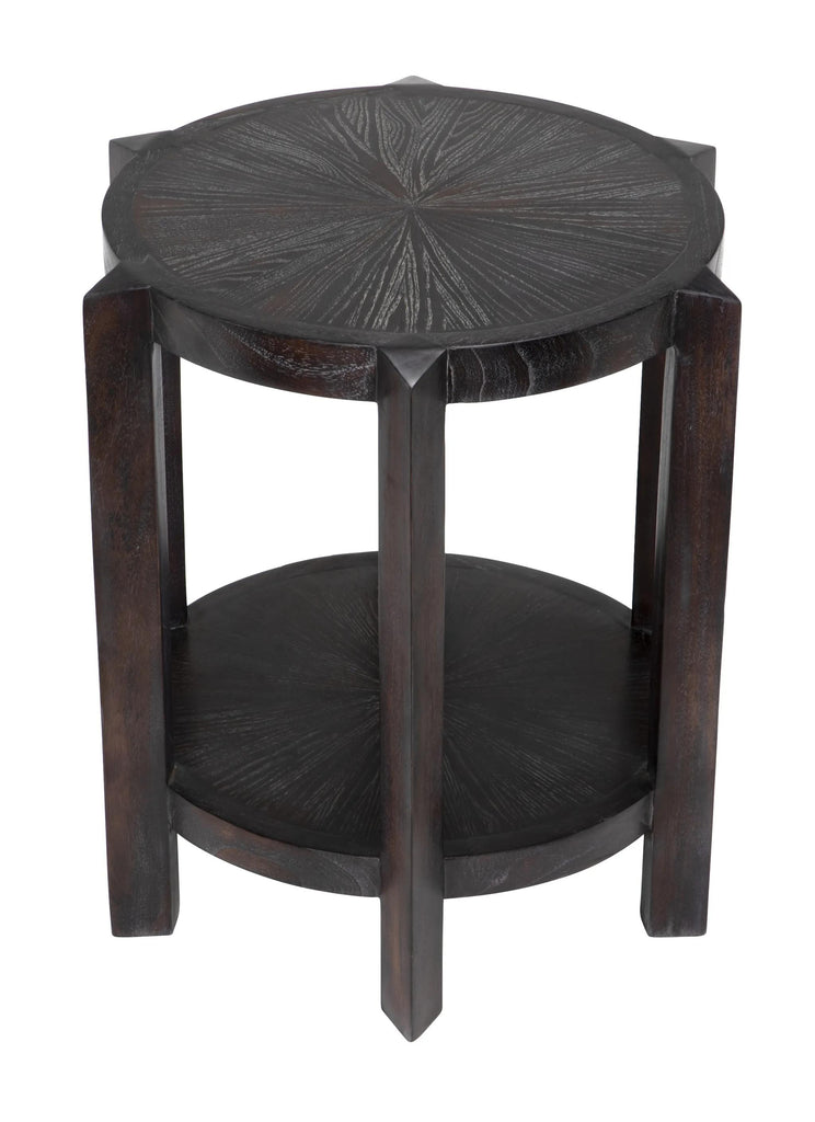 NOIR Yuhuda Small Side Table Sombre Finish