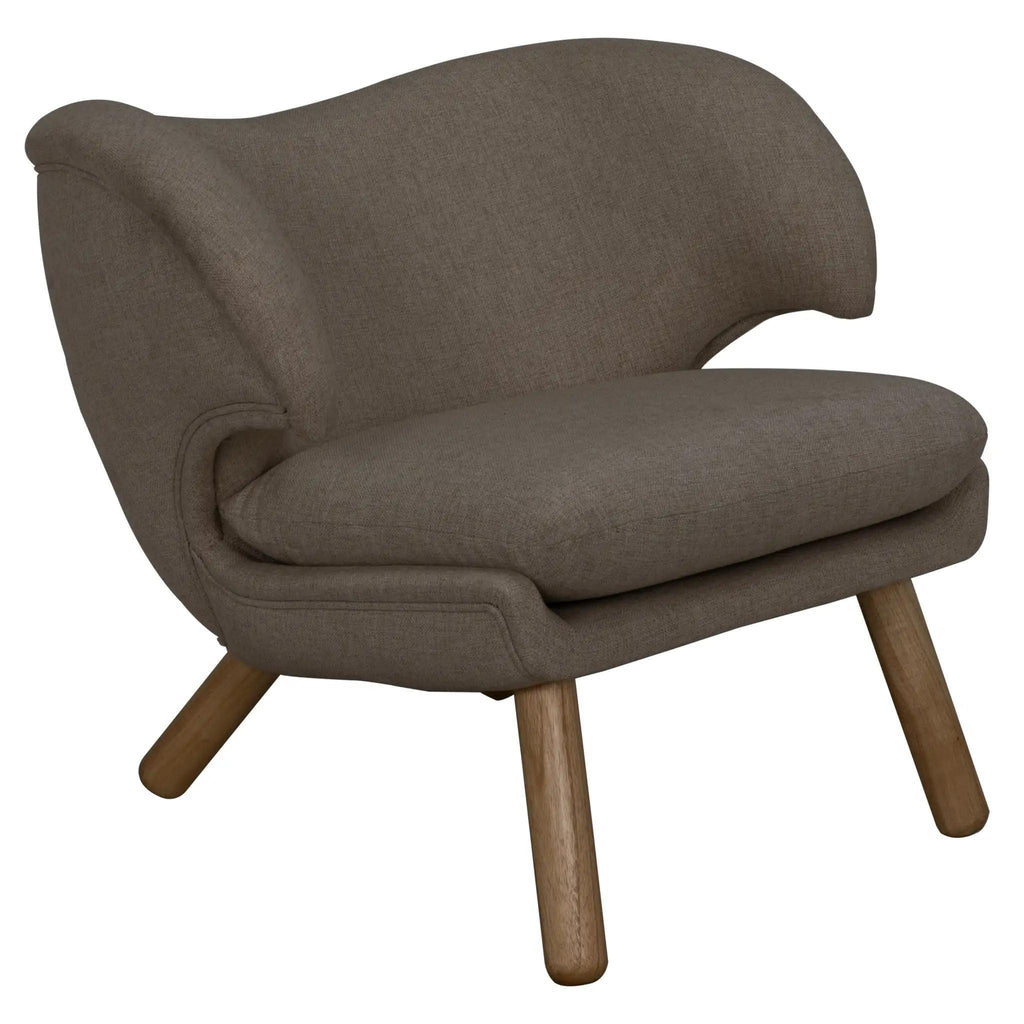 NOIR Valerie Chair with Wheat Fabric