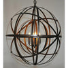 Noir Alchemy Chandelier Black Metal