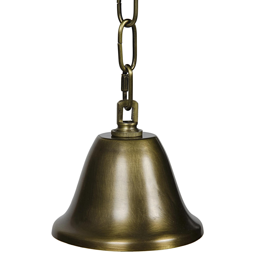 NOIR Eleonore Pendant Steel with Brass Finish