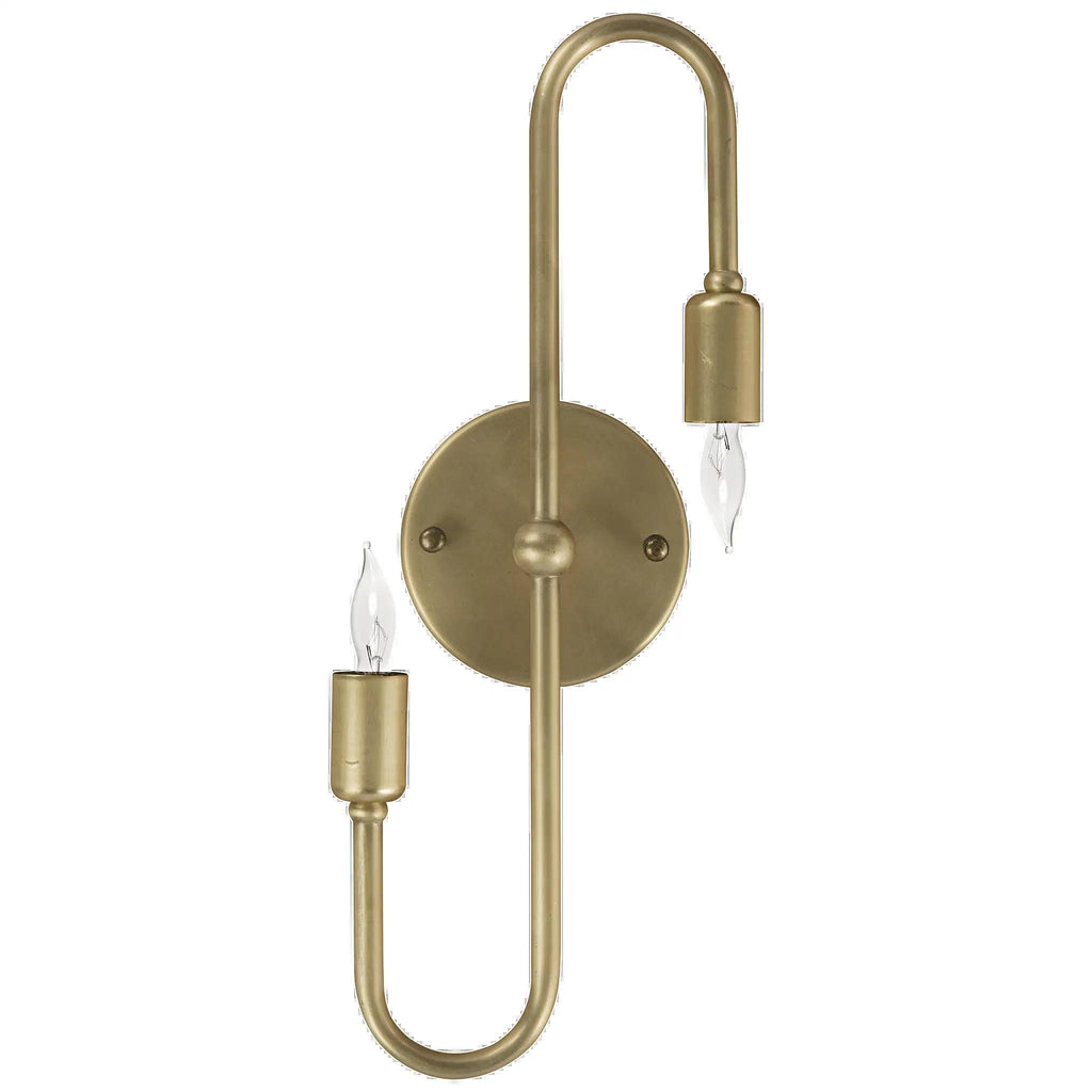 NOIR Rossi Sconce Metal with Brass Finish