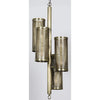 Noir Pisa Pendant Metal With Brass Finish