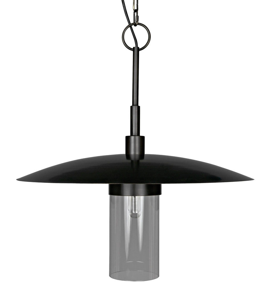 NOIR Anton Pendant Metal with Aged Brass Finish