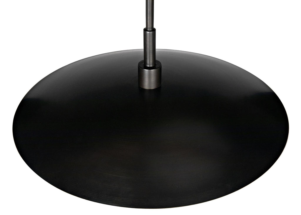 NOIR Anton Pendant Metal with Aged Brass Finish