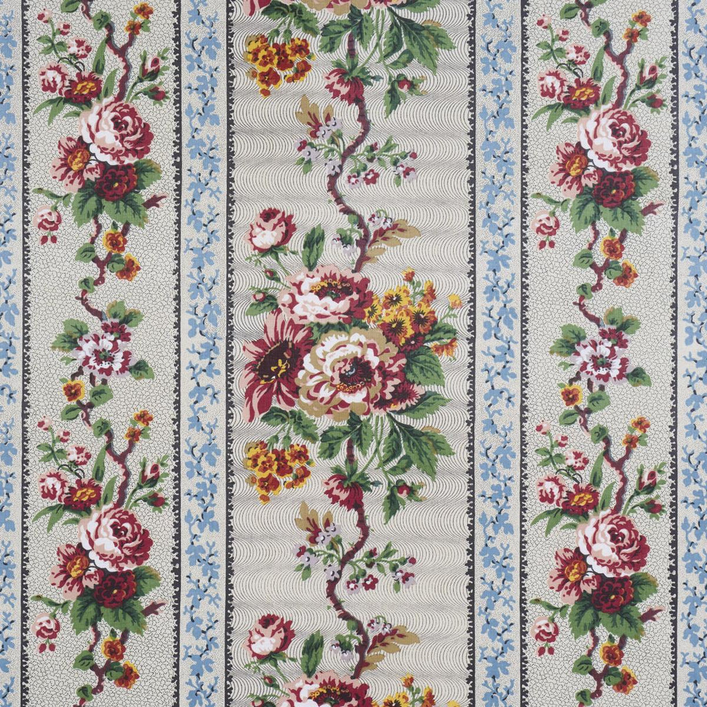 Schumacher Elizabeth Chintz Rose Fabric