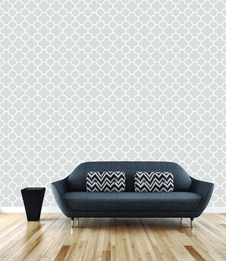 A-Street Prints Symetrie 2625-21856 Grey Wallpaper