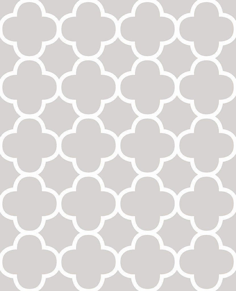 A-Street Prints Symetrie 2625-21856 Grey Wallpaper