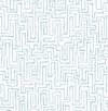 A-Street Prints Equinox Geometrics Blue Wallpaper