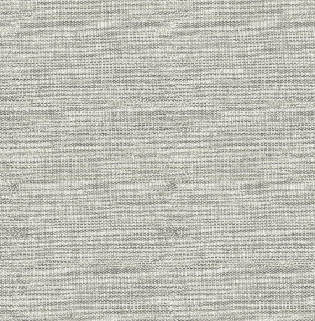 A-Street Prints Theory Faux Grasscloth Dove Wallpaper