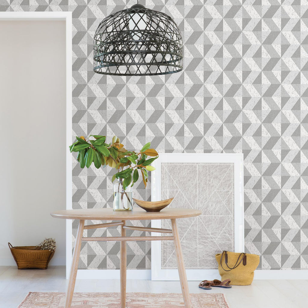 A-Street Prints Alchemy 2908-25314 Grey Wallpaper