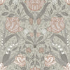 A-Street Prints Annelie Flowers Beige Pink Wallpaper