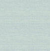 A-Street Prints Aura Faux Grasscloth Aqua Wallpaper