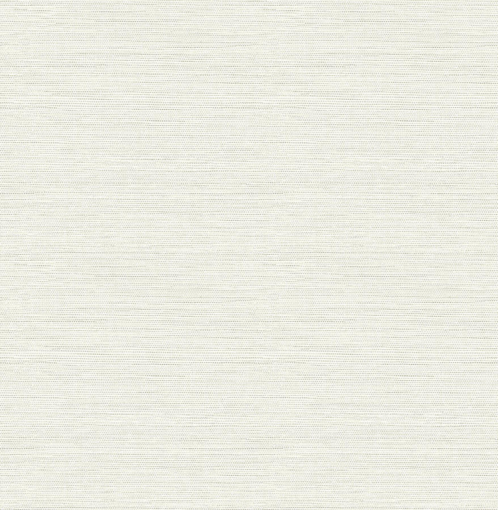 A-Street Prints Aura Faux Grasscloth Light Grey Wallpaper