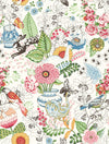 A-Street Prints Whimsy Whimsy Multicolor Wallpaper