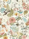 A-Street Prints Whimsy Whimsy Pink Wallpaper