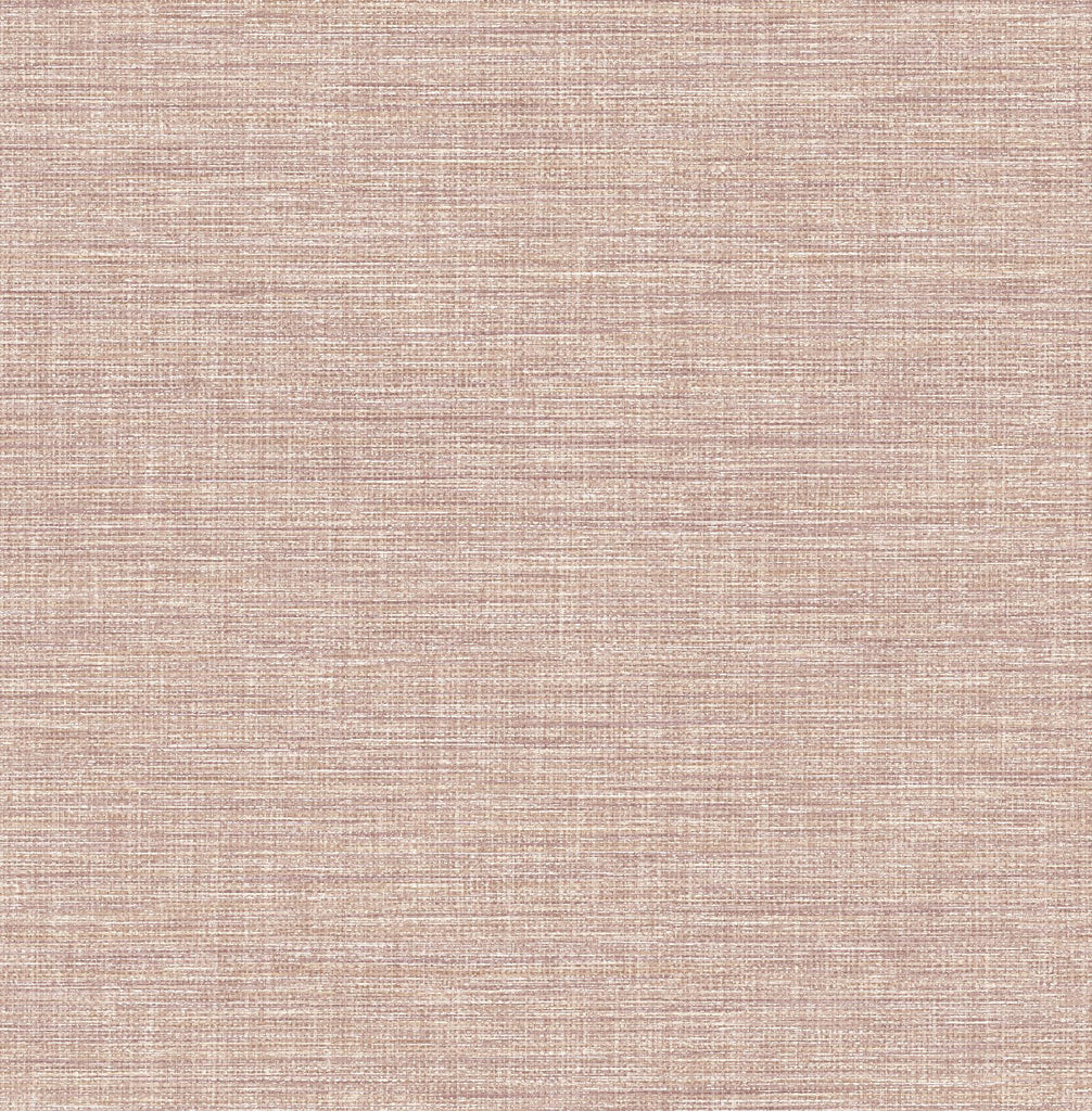 A-Street Prints Botanica Faux Grasscloth Blush Wallpaper