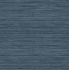 Brewster Home Fashions Advantage Curio Faux Grasscloth Indigo Wallpaper