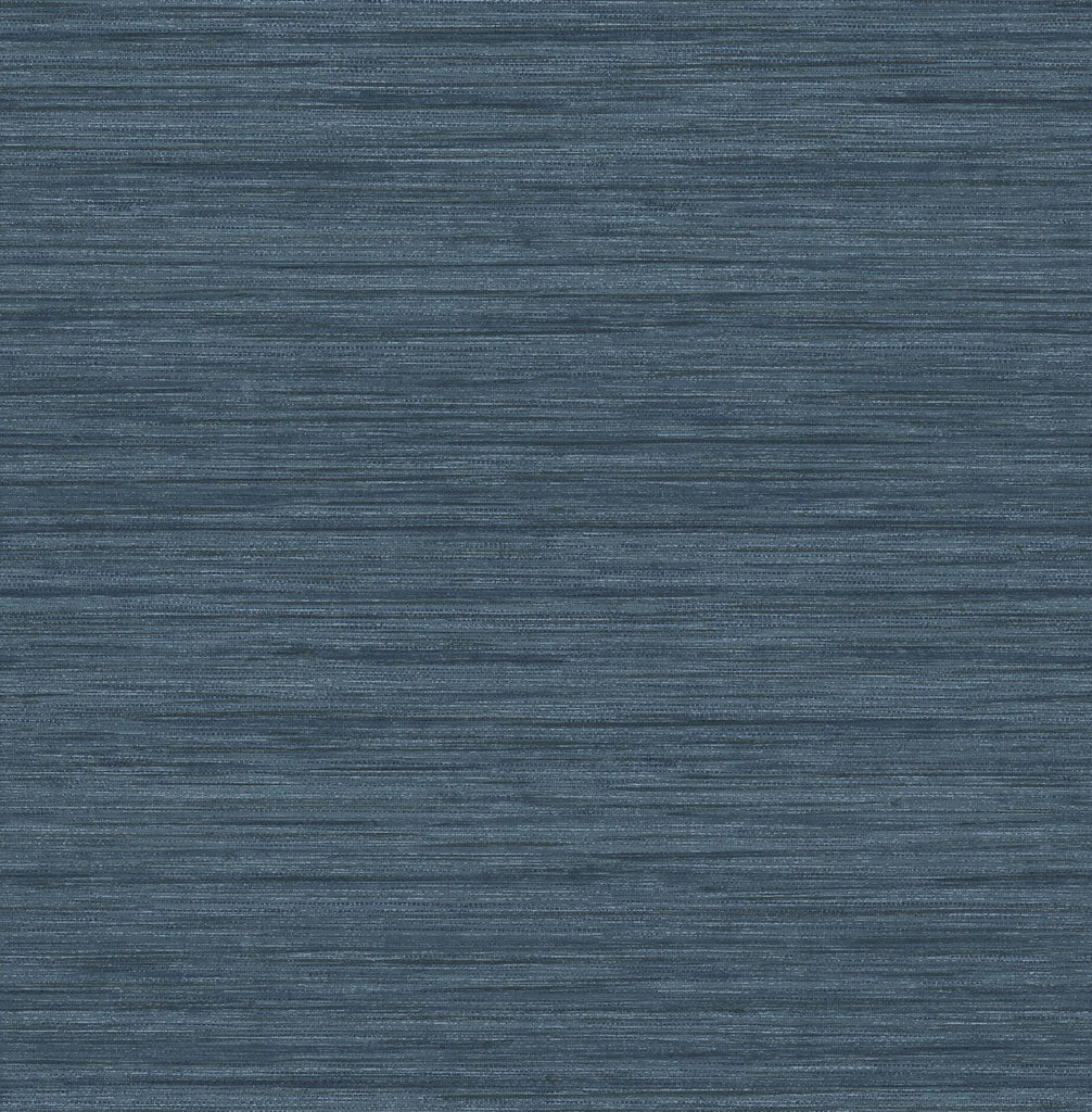 Brewster Home Fashions Advantage Curio Faux Grasscloth Indigo Wallpaper