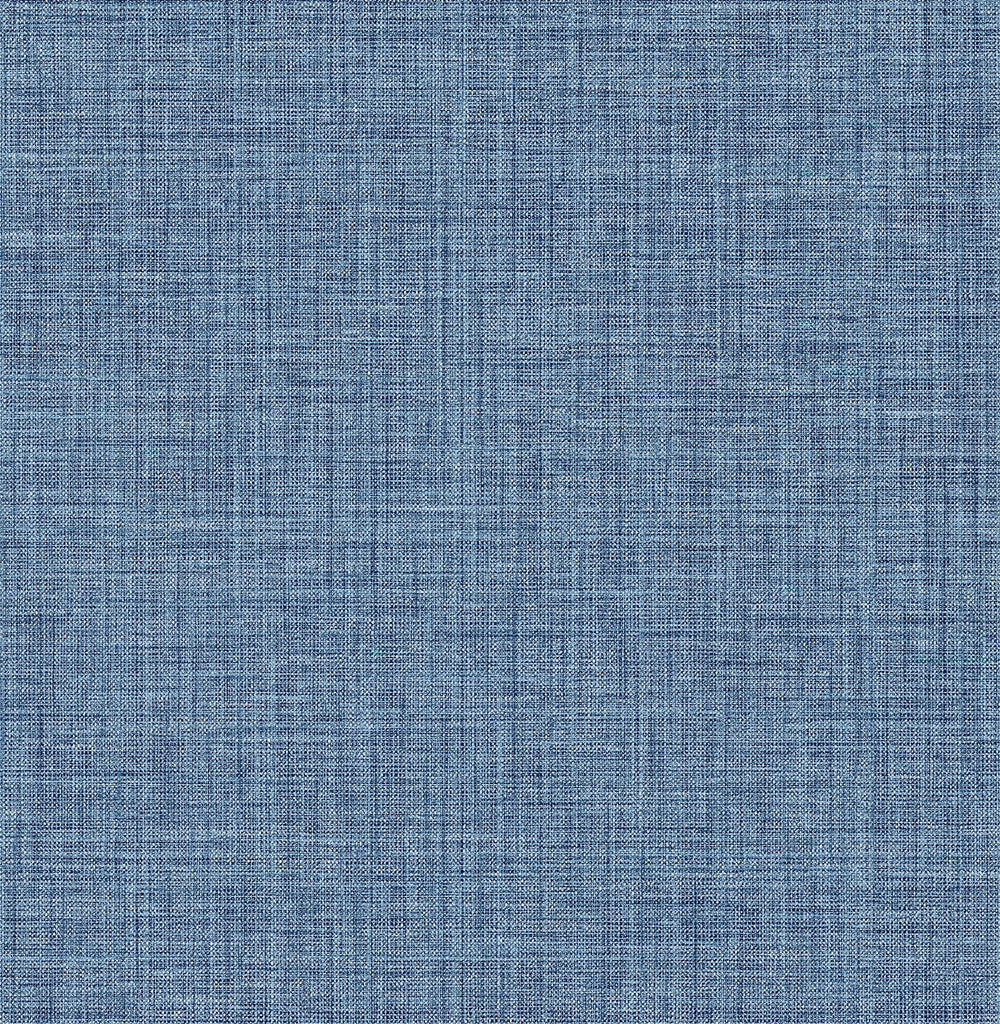 Brewster Home Fashions Advantage Curio Fabric Textures Blue Wallpaper