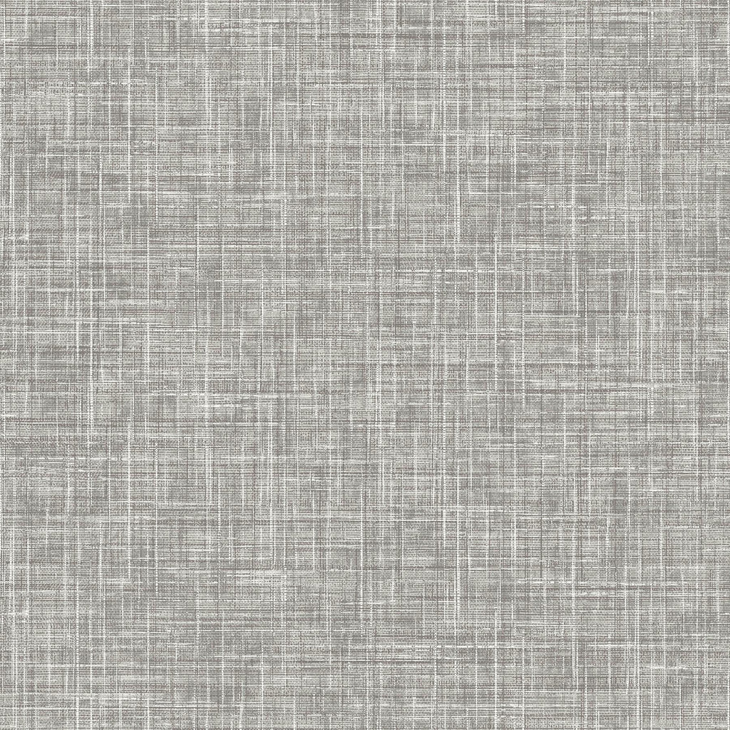 Brewster Home Fashions Advantage Curio Fabric Textures Grey Wallpaper