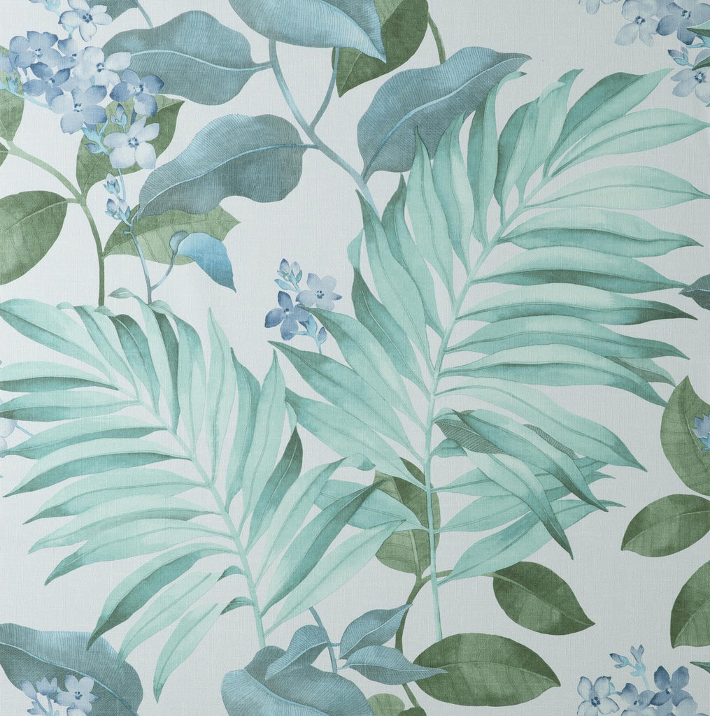 Brewster Home Fashions Advantage Curio Botanical Grey Wallpaper