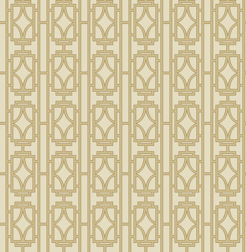 Brewster Home Fashions Beacon House Empress 2669-21771 Sand Wallpaper