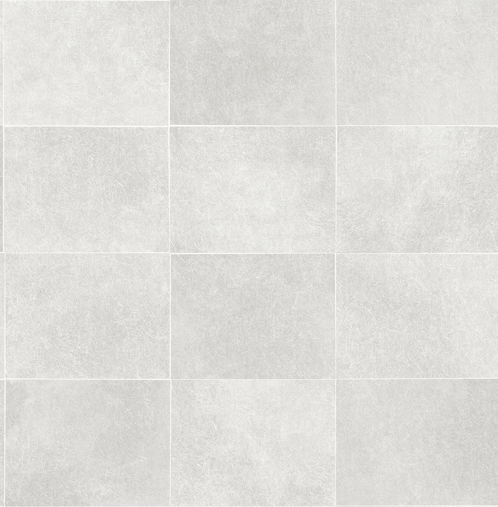 Brewster Home Fashions Brewster Fresh Start Kitchen & Bath Tiles Light Grey Wallpaper