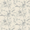 Brewster Home Fashions Advantage Bali Botanical Silver Wallpaper