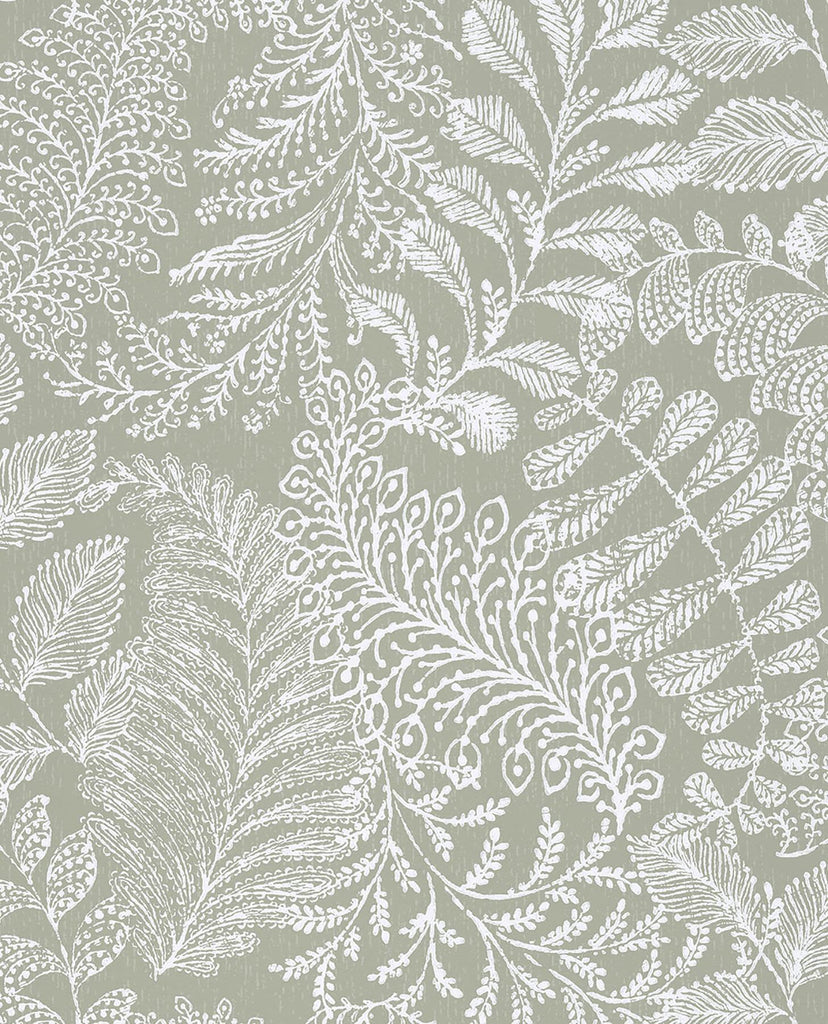 Brewster Home Fashions Eijffinger Geonature 366003 Sage Wallpaper