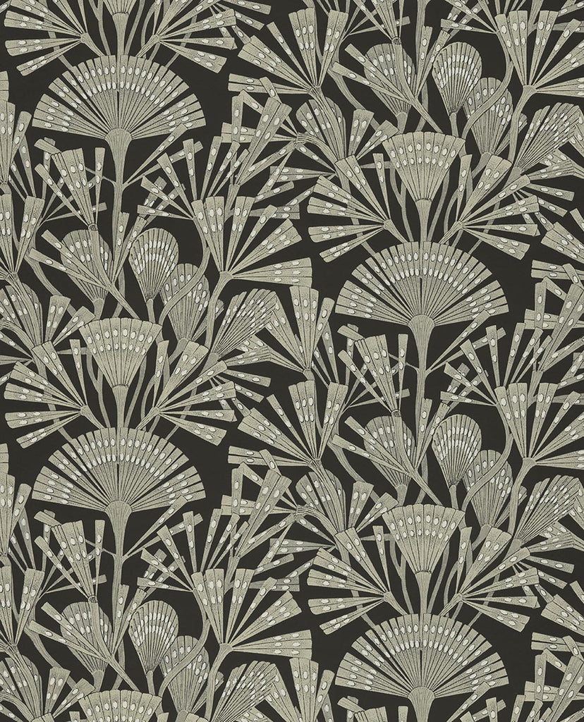 Brewster Home Fashions Eijffinger Geonature 366014 Black Wallpaper