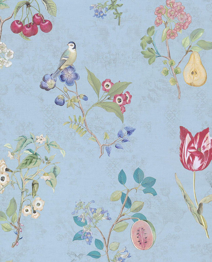 Brewster Home Fashions Eijffinger Pip Studio 375024 Light Blue Wallpaper