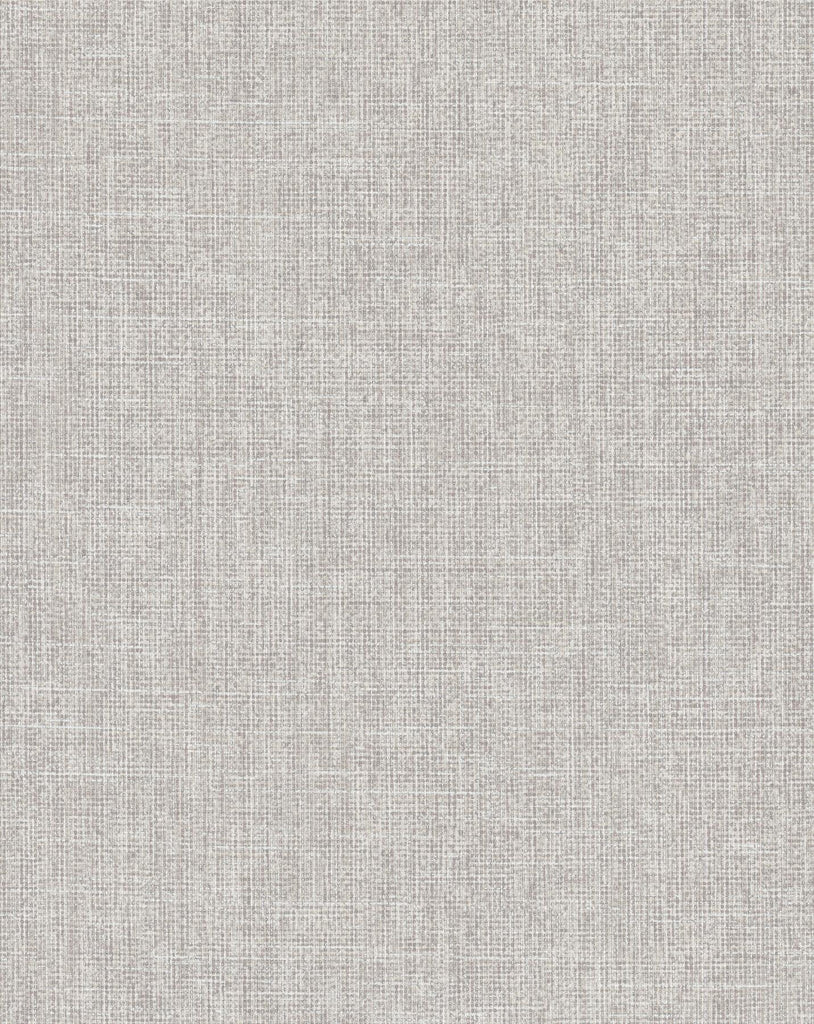 Brewster Home Fashions Warner Dimensional Accents Fabric & Woven Textures Light Grey Wallpaper